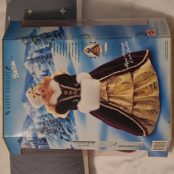Happy Holidays, Barbie Special Edition Hallmark 1996. NIB. Vintage - Picture 5 of 6